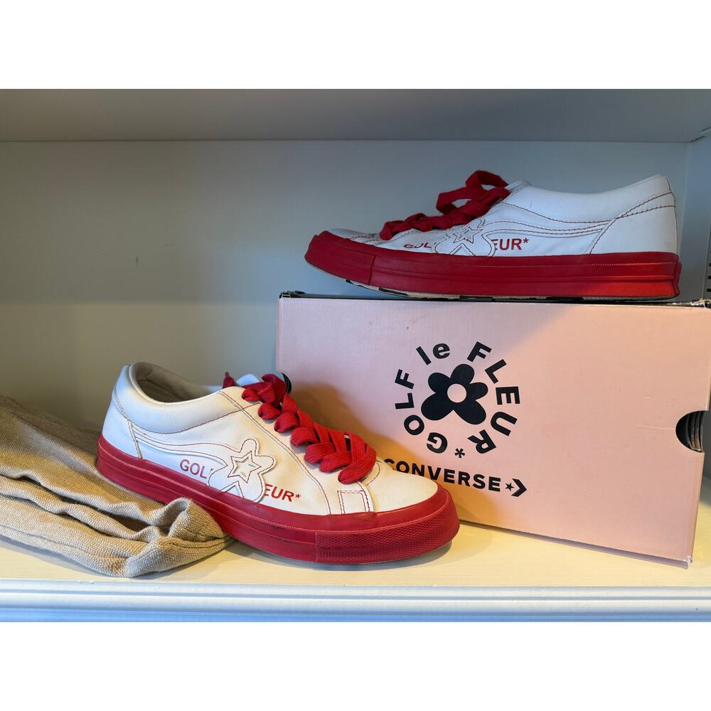 Converse One Star OX x Golf Le Fleur Racing Red 2019- Men's 9.5